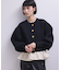 【WEB限定】ペプラムコンビニットカーディガン