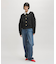 【WEB限定】・【サステナブル】カラー付きカーディガン