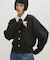 【WEB限定】・【サステナブル】カラー付きカーディガン