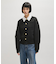 【WEB限定】・【サステナブル】カラー付きカーディガン