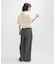 【WEB限定】・【サステナブル】カラー付きカーディガン