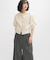【WEB限定】・【サステナブル】カラー付きカーディガン