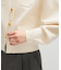 【WEB限定】・【サステナブル】カラー付きカーディガン