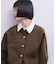 【WEB限定】・【サステナブル】カラー付きカーディガン