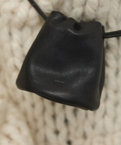 アダムエロペ（ADAM ET ROPE’）/【PFT】Drawstrig Mini Pochette PFT】Drawstrig Mini Pochette｜アダムエロペの通販｜&mall（アンド