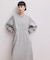【WEB限定】ウエストリブスウェットワンピース