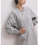 【WEB限定】ウエストリブスウェットワンピース