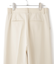 センタープレスストレートパンツ/UVカット