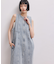 【WEB限定】ドロストネックデニムワンピース