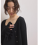 【WEB限定】2WAYフリルリブカーディガン