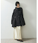 【WEB限定】・【サステナブル】スタンドカラーハーフモッズコート