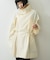 【WEB限定】・【サステナブル】スタンドカラーハーフモッズコート