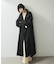 【WEB限定】・【サステナブル】スタンドカラーロングモッズコート