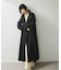 【WEB限定】・【サステナブル】スタンドカラーロングモッズコート