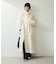 【WEB限定】・【サステナブル】スタンドカラーロングモッズコート