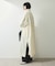 【WEB限定】・【サステナブル】スタンドカラーロングモッズコート