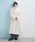 【WEB限定】・【サステナブル】スタンドカラーロングモッズコート