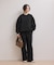 【WEB限定】スウェットワイドスラックス