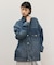 【WEB限定】スタンドネックデニムジャケット