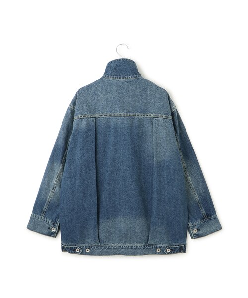 WEB限定】スタンドネックデニムジャケット｜アダムエロペの通販｜&mall