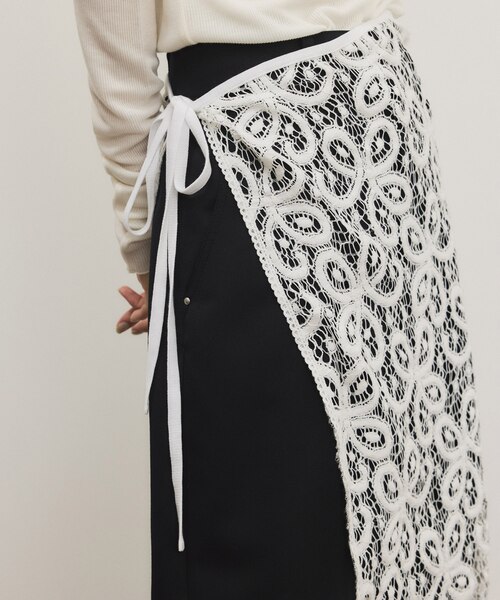 アダムエロペ 【vintage stock lace scarf 】新品 今季 vintage stock lace scarf｜アダムエロペの通販｜&mall（アンドモール