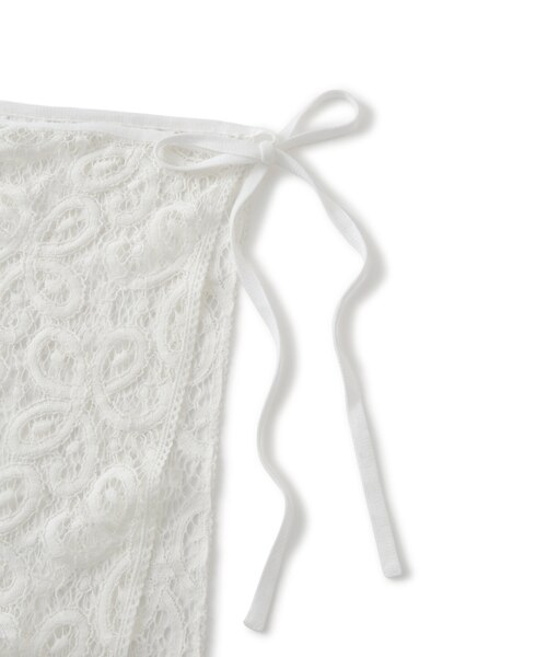 vintage stock lace scarf｜アダムエロペの通販｜&mall（アンドモール