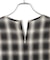 チェックワンピース