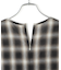チェックワンピース