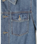 ベンツスリットデニムワンピース