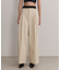 【EMOELLE】バイカラードレスパンツ