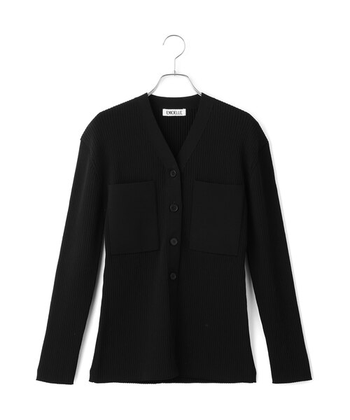 EMOELLE】ポケットリブカーディガン｜アダムエロペの通販｜&mall