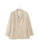 【EMOELLE】シルクネップシングルジャケット