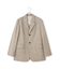 【EMOELLE】シルクネップシングルジャケット