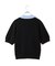 【WEB限定】ハーフスリーブバイカラーポロニット