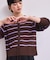 【WEB限定】バイカラーカーディガン