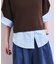 【WEB限定】シャツコンビニットプルオーバー