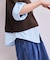 【WEB限定】シャツコンビニットプルオーバー