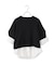 【WEB限定】シャツコンビニットプルオーバー