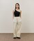【WEB限定】撥水ウエストタックイージーパンツ