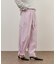 【WEB限定】撥水ウエストタックイージーパンツ