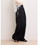 【WEB限定】ワイドレッグトラウザーパンツ