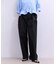 【WEB限定】ワイドレッグトラウザーパンツ
