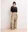 【WEB限定】ワイドレッグトラウザーパンツ