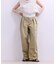 【WEB限定】ワイドレッグトラウザーパンツ