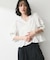 【WEB限定】パフスリーブギャザーブラウス