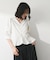 【WEB限定】パフスリーブギャザーブラウス
