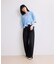 【WEB限定】パフスリーブギャザーブラウス