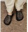 メッシュフラットサンダル