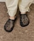 メッシュフラットサンダル