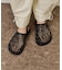 メッシュフラットサンダル